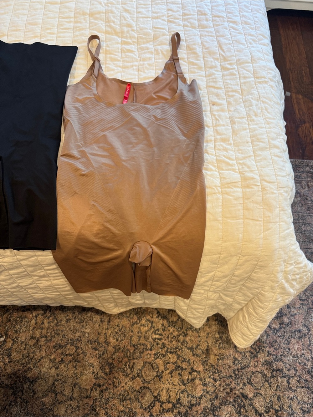 SPANX Black and Brown Legging & Tank Set - Picture 3 of 9